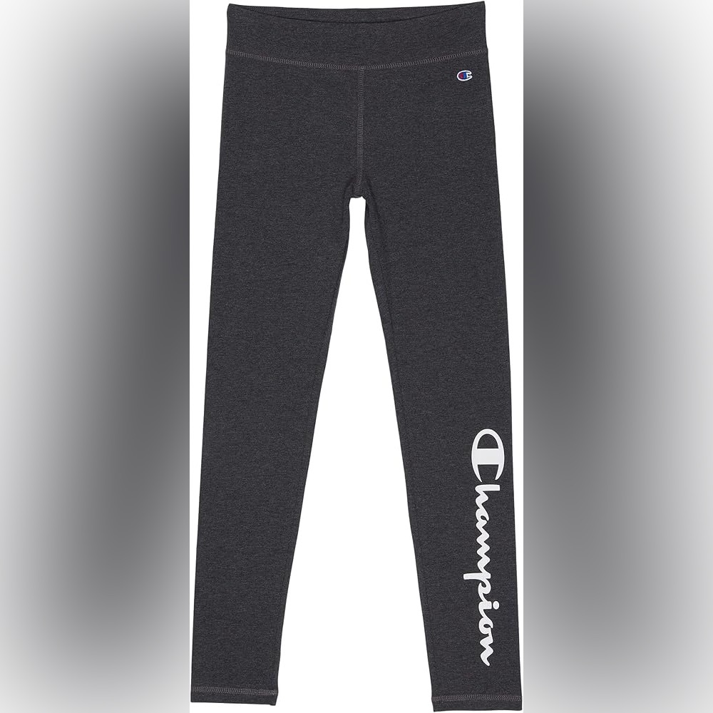 Champion Signature Script Leggings Granite Heather NWOT Size M